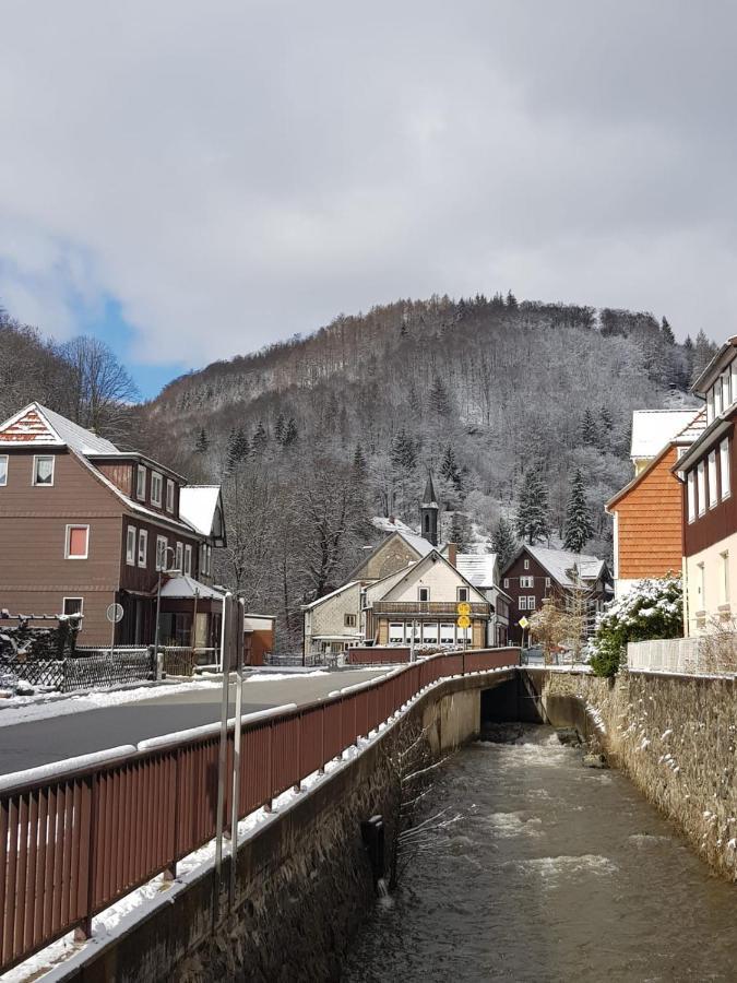 Haus Am Fluss Mit Wunderschoener Dachterrasse Mit Flussblick ,Garten Und Grill Zorge Luaran gambar